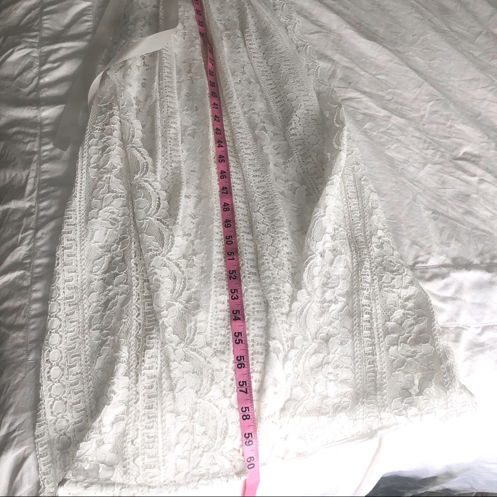 LE ROSE/Lace Duster Robe: Bridal - Full Length! - Picture 9 of 11